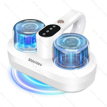 Load image into Gallery viewer, MDOLDES?Bed Vacuum Cleaner, high Efficiency UV-C and high Heating Technology, Equipped with UV 15Kpa Suction HEPA Filter, ultrasonic Five-Weight Technology, Mattress Vacuum Cleaner, 500W, Wired
