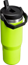 Load image into Gallery viewer, STANLEY Stainless Steel IceFlow Flip Straw Tumbler (Neon Yellow, 30 oz)
