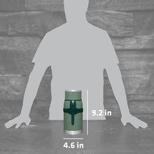 Load image into Gallery viewer, Stanley Adventure To-Go Food Jar and Spork 36 oz | Vacuum Insulated Thermos Food Container | Wide Mouth Screw On Lid | Stainless Steel | BPA-Free | Hammertone Green
