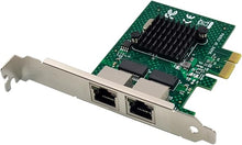 Load image into Gallery viewer, Dual-Port PCIe Gigabit Ethernet Server Adapter with NetXtreme BCM5720-2P Chipset PCI Express 1000M Network LAN Card for Windows Sever Linux Ubuntu VMware
