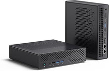 Load image into Gallery viewer, MINISFORUM MS-A1 Mini Workstation Barebone Mini PC, HDMI|DP|USB-C Triple 4K Output, 4X PCIe SSD Slot, 2X 2.5G Ethernet Port, 4X USB, Support AMD AMS Socket CPU/Discrete Graphics Cards
