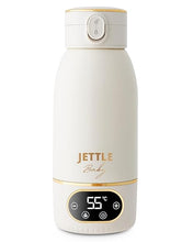 Load image into Gallery viewer, Baby Jettle Portable Milk Warmer for Baby - Wireless Water Warmer for Baby Formula - Warm Water in 3 Minutes - Touch Button Control, Thermal Insulated Container, Food-Grade Stainless Steel - 500ml
