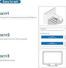 Load image into Gallery viewer, 100GbE Network Card with Mellanox ConnectX-5 Ex Chipset, Dual-Port PCI Express 4.0 (16GT/s) x16 Ethernet NIC Adapter Supports Windows Server/Linux/VMware
