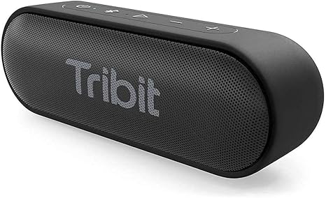 Tribit XSound Go Bluetooth Speaker with 16W Loud Sound & Deeper Bass, 24H Playtime, IPX7 Waterproof, Bluetooth 5.3 TWS Pairing Portable Wireless Speaker for Home, Outdoor (2024 Upgraded)