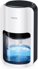 Load image into Gallery viewer, TABYIK Dehumidifiers for Home, 42oz Dehumidifier for Bathroom, Dehumidifiers for Room with Auto Shut Off, Auto Defrost Quiet Dehumidifiers for Bedroom Wardrobe Closet Trailer RV

