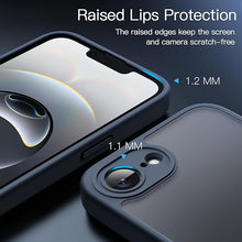 Load image into Gallery viewer, JETech Matte Case for iPhone 16e 6.1-Inch 2025, Shockproof Military Grade Drop Protection, Frosted Translucent Back Phone Cover, Anti-Fingerprint (Storm Blue)
