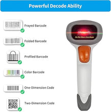 Load image into Gallery viewer, NetumScan Bluetooth 2D Barcode Scanner, 3 in 1 Automatic Wireless QR Barcode Reader USB Image Code Scanner for Store, Warehouse POS, Computer, Tablet, iPad, iPhone, Android
