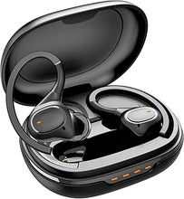 Load image into Gallery viewer, Wireless Earbuds with Earhooks for Small Ears, Deep Bass Stereo Wireless Earphones with Mic, IPX7 Waterproof, Noise Isolation, 3EQ Sound Settings, Wireless Headphones for Sport Workout
