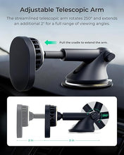 Load image into Gallery viewer, iOttie Velox Pro MagSafe Compatible Dash &amp; Windshield Car Mount with Wireless Charging &amp; CryoFlow™ Cooling Compatible with MagSafe Phones Including iPhone 12/13/14/15/16 Series (Car Charger Included)
