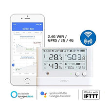 Load image into Gallery viewer, UbiBot Wireless Remote Smart Temperature Humidity Ambient light Sensor Wifi 24/7 Monitoring, Alerts &amp; History Data Logger Monitor from Anywhere, Anytime! IFTTT Notification (WS1 Pro WiFi &amp;Sim)

