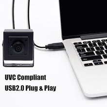 Load image into Gallery viewer, SVPRO 8MP USB Camera Module with Enclosure,Fisheye Webcam Wide Angle UVC Computer Camera for Industrial Machine,Laptop,Raspberry Pi,Open CV
