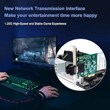 Load image into Gallery viewer, Gigabit Fiber Network Card NIC - SC Port 1000Mbps PCI Express Ethernet LAN Adapter Compatible with Windows Server/Windows/Linux/Vista, 20KM Over Duplex Fiber SMF Converged Network Adapter
