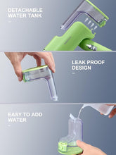 Load image into Gallery viewer, Portable Garment Steamer, Powerful Foldable Handhled Steamer 1300W, Travel Size Steamer For Clothes 20S Fast Heat-up, Fabric Steamer for Home &amp; Travel, 120V Only (Green)
