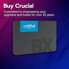 Load image into Gallery viewer, Crucial BX500 2TB 3D NAND SATA 2.5-Inch Internal SSD, up to 540MB/s - CT2000BX500SSD1, Solid State Hard Drive
