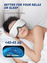 Load image into Gallery viewer, Eye Massager with Heat, Christmas Birthday Gifts for Women Men, Heated Eye Massager for Migraines with Compression and Bluetooth, Eye Mask Massager Reduce Eye Strain, Dark Circles and Dry Eyes
