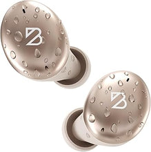 Load image into Gallery viewer, Tempo 30 Wireless Earbuds with Premium Sound, Bluetooth Ear Buds for Women and Men, Gold Earphones with Mic, IPX7 Sweatproof, Long Battery, Loud Bass
