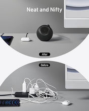 Load image into Gallery viewer, Anker MagGo Magnetic Charging Station, Qi2 Certified 15W Ultra-Fast MagSafe Wireless Charger for iPhone 15/14/13, 8-in-1 Power Strip with 3 AC and 4 USB Desktop Charger for MacBook and More
