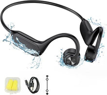 Load image into Gallery viewer, Bone Conduction Headphones -Open-Ear Bluetooth Headphones &amp; 32GB MP3 Player, IP68 Waterproof, Secure Fit for Workouts, Running and Swimming, Built-in Microphone
