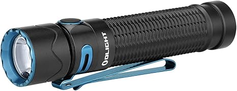 OLIGHT Warrior Mini2 1750 Lumens Rechargeable Tactical Flashlight with Dual Switch and Proximity Sensor, High Performance LED Flashlights for EDC, Outdoor, Camping and Emergency (Black)