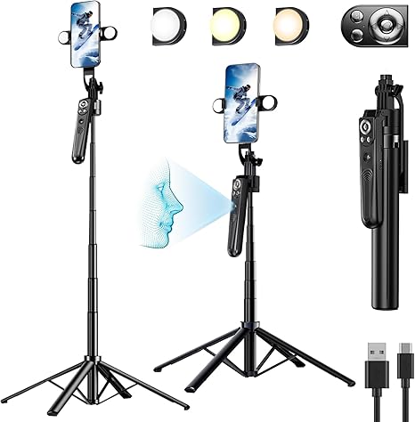 Auto face Tracking Tripod 360 Rotation,70