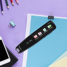 Load image into Gallery viewer, World Scanner Go | Voice &amp; Text Translation | e-pens | Affordable OCR Scanning Device for Dyslexia, Studying Languages | Includes 60+ Languages | Portable Support for Travelling &amp; Business
