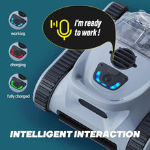 Load image into Gallery viewer, (2024 New) Seauto Crab Cordless Robotic Pool Vacuum, Wall-Climbing, Automatic Pool Cleaner, Suitable for Walls and Floors of 1614 Square Feet Pool
