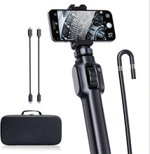 Load image into Gallery viewer, Two-Way Articulating Borescope, Inspection Endoscope Camera with 7.9mm Snake Gooseneck Camera IP67 Probe, 1080P Inspection Camera for iPhone, Android, Cell Phone not Include (3.3FT)
