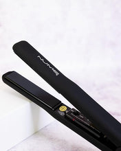 Load image into Gallery viewer, NuMe Fashionista Hair Straightener Flat Iron - Tourmaline Ceramic Plates - Smart Memory Function - Professional Salon Hair Straightening Styling Flat Iron - Programmable Auto Shut Off
