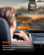 Load image into Gallery viewer, Vantrue E1 Lite 1080P WiFi Mini Dash Cam with GPS and Speed, Free App, Voice Control Detachable Dash Camera, 24 Hours Parking Mode, Night Vision, Motion Detection, Loop Recording, Support 512GB Max
