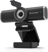 Load image into Gallery viewer, Amcrest 1080P Webcam with Microphone for Desktop, Web Cam Computer Camera, Streaming HD USB Web Camera for Laptop &amp; PC with Privacy Cover, Wide Angle Lens, Superior Low Light (AWC195-B)
