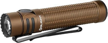 Load image into Gallery viewer, OLIGHT Warrior Mini3 1750 Lumens Rechargeable Tactical Flashlight with Dual Switch and Proximity Sensor, LED Flashlight for EDC, Outdoor, Camping and Emergency (Desert Tan)
