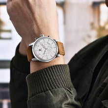 Load image into Gallery viewer, BENYAR Quartz Chronograph Waterproof Watches Business and Sport Design Leather Band Strap Wrist Watch for Men
