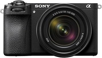 Sony Alpha 6700 – APS-C Interchangeable Lens Camera with 26 MP Sensor, 4K Video, AI-Based Subject Recognition, Log Shooting, LUT Handling and Vlog Friendly Functions and 18-135mm Zoom Lens