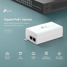 Load image into Gallery viewer, TP-Link TL-PI30G | IEEE 802.3at/af Gigabit PoE+ Injector | Non-PoE to PoE Adapter | Supplies up to 30W | Plug &amp; Play | Desktop/Wall-Mount | Power Over Ethernet | Distance Up to 328 ft. | UL Certified
