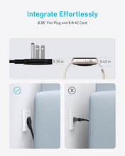 Load image into Gallery viewer, Anker Charging Station (100W), 9-in-1 USB C Power Strip with 300J Surge Protection, for iPhone 15 and MacBook, 5 ft Flat Cable and Plug, 4 USB C and 2 USB A Ports, 3 AC Outlets, for Home, Office
