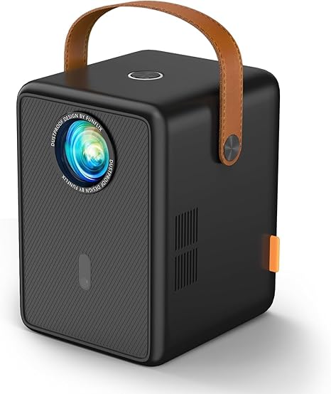 [Electric-Focus] Mini Projector with 5G WiFi and Bluetooth, FunFlix G1 1080P Movie Projector Fully Sealed Outdoor Projector 300