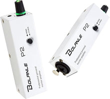 Load image into Gallery viewer, P2 Portable in Ear Monitor Amplifier, Headphone Amp with XLR and TRS Input 3.5mm Output, Headphone Amplifier with Stereo/Mono Switch for Keyboardists, Drummers, Guitar (Single Channel)
