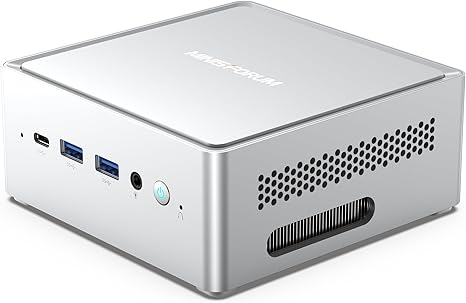 MINISFORUM NAB9 Mini PC Intel Core i9-12900HK 14 Cores/20 Threads,up to 5.0GHz 32GB RAM 512GB PCIe4.0 SSD,Dual 2.5 G RJ45 LAN Mini Computer,2 x HDMI/USB-C(4K@60Hz),7X USB Ports, WiFi 6, BT5.2