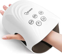 Load image into Gallery viewer, cotsoco Cordless Hand Massager with Heat and Compression for Arthritis and Carpal Tunnel, Birthday Gifts for Women Mom Men,White, Gift for Christmas &amp; Thanksgiving Day
