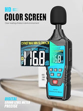 Load image into Gallery viewer, Decibel Meter spl Meter Sound Level Meter dB Meter Sound and Noise Meters Measuring 30 dB to 130 dB
