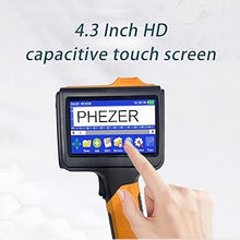 Load image into Gallery viewer, P19 Handheld Inkjet Printer for Any Surface, Portable 360° All-Round Coding Machine Print Height 2-12.7mm for Date/Time/Barcode/QR Code/Logo, with Cartridge(Anti-Slip Handle, Upgrade Version)
