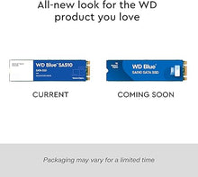 Load image into Gallery viewer, Western Digital 2TB WD Blue SA510 SATA Internal Solid State Drive SSD - SATA III 6 Gb/s, M.2 2280, Up to 560 MB/s - WDS200T3B0B
