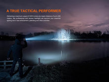 Load image into Gallery viewer, Fenix TK22R Tactical Flashlight, 3200 Lumens USB-C Rechargeable, 525 Yards Long Throw, High Power Super Bright with Lumentac Organizer
