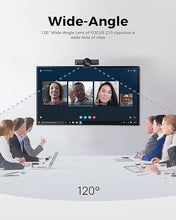 Load image into Gallery viewer, WYRESTORM 4K Webcam with AI Tracking, 120° FOV Wide Angle, Auto Framing, 90fps, 8X Digital Zoom, Dual AI Noise-canceling Mics, Video Conference Room Camera, Zoom Certified, Works for Microsoft Teams
