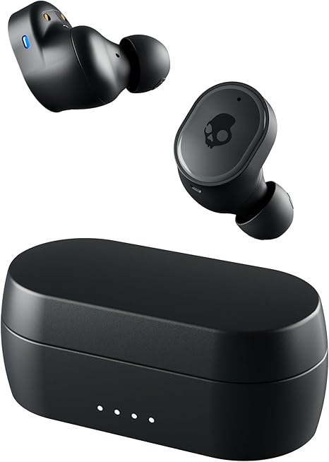 Skullcandy Sesh ANC XT in-Ear Noise Canceling Wireless Earbuds, 48 Hr Battery, IP67 Waterproof, Microphone, Works with iPhone Android and Bluetooth Devices - True Black