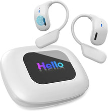 Load image into Gallery viewer, AI Language Translator Earbuds: 3-in-1 LCD Translation Earphone 144 Languages &amp; Accents Translation in Real Time, 8 Offline Language Translation Packs Ideal for Travel Business Learning, Milkwhite
