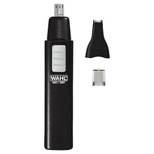 Load image into Gallery viewer, Wahl 5567-500 Ear, Nose and Brow Wet/dry Battery Trimmer, Black
