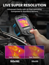 Load image into Gallery viewer, ACEGMET Thermal Camera, Enhanced Resolution 240x240, Accurate Temperature Detection -4°F to 1022°F, Durable Build, 50° Field of View, Ideal for Home Inspections and Industrial Use
