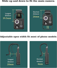 Load image into Gallery viewer, Phone Microscope with CPL Lens/LED Light, Nano Zoom 200X Pocket Microscope Camera Attachment with Universal Clip for Most iPhone/Andriod Phone - The Best Gift to Enjoy Microworld for Kids and Adults
