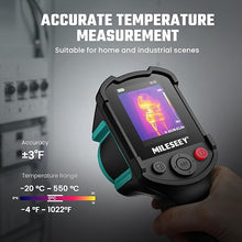 Load image into Gallery viewer, MILESEEY TR10 Thermal Imaging Camera,Super Resolution 240 x 240 Thermal Camera,25 Hz Refresh Rate, -4°F to 1022°F Handheld Infrared Imager,8-Hour Battery Life Infrared Camera
